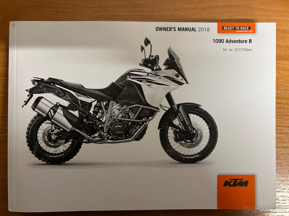 Ktm 1090 adv R (2018), oem navod