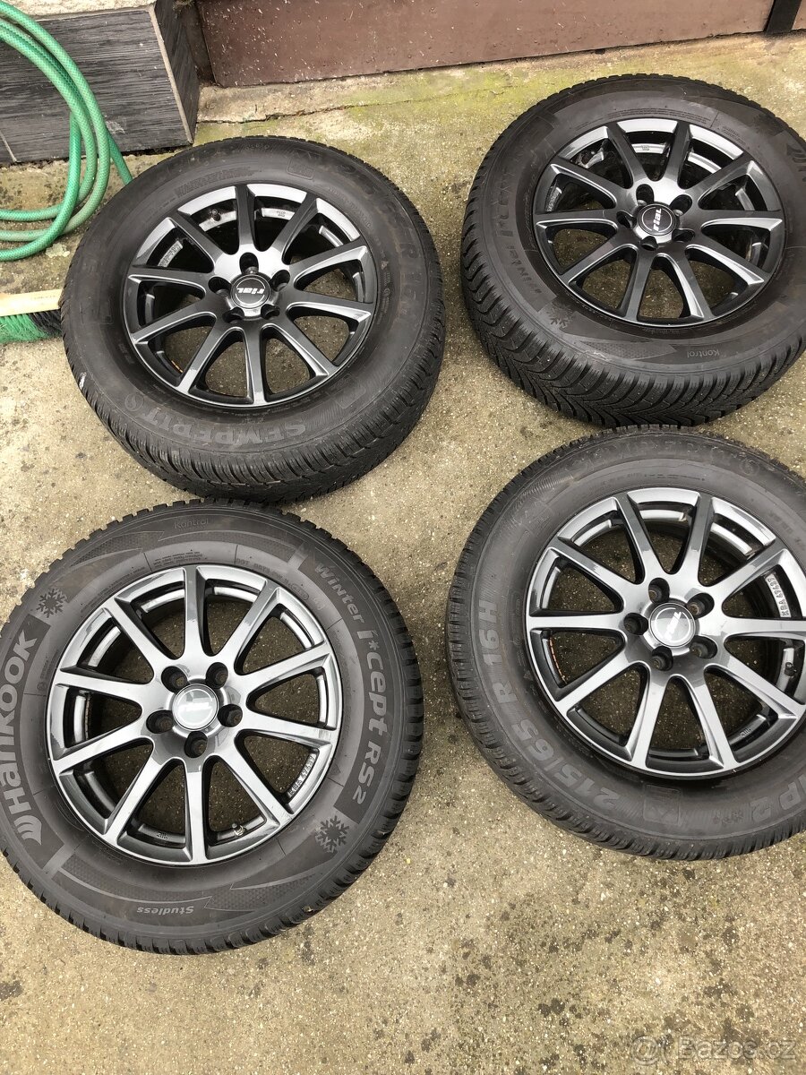 Prodám ALU kola včetně pneu