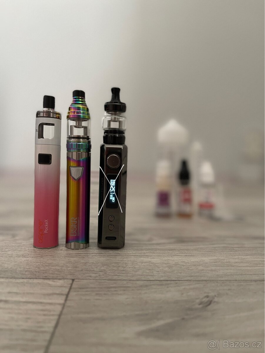 Vaporizéry, vapa, vapíky