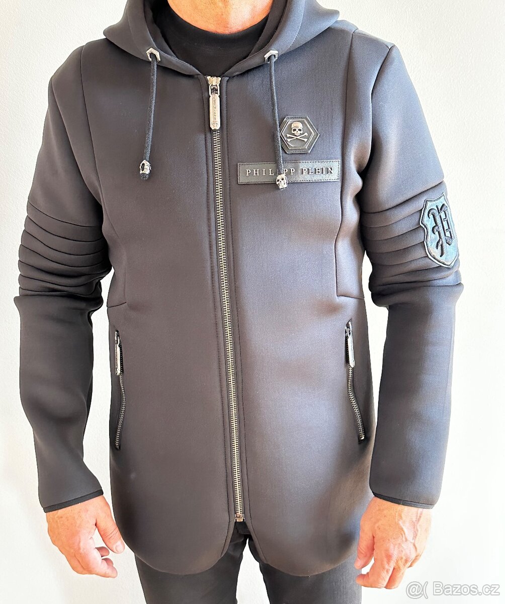 Prodám kabát Philipp Plein barva černá