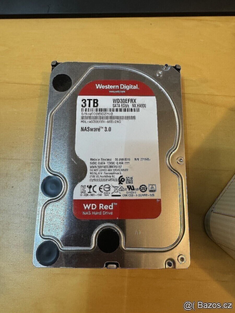 Western Digital RED 3 TB WD30EFRX - 3.5" SATA3, 5400ot