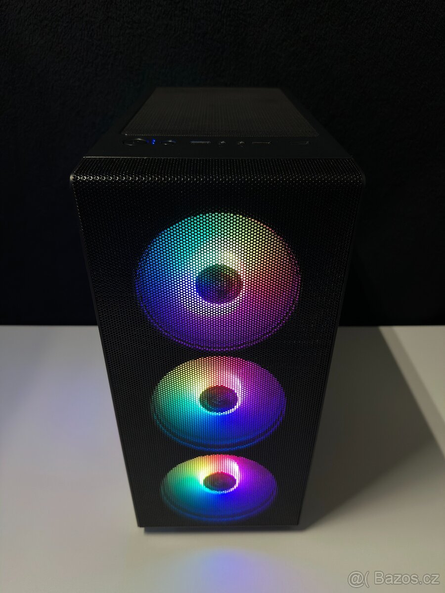 Herní PC i5 10400F + RTX 2060 | Nová RGB skříň | 16GB RAM |