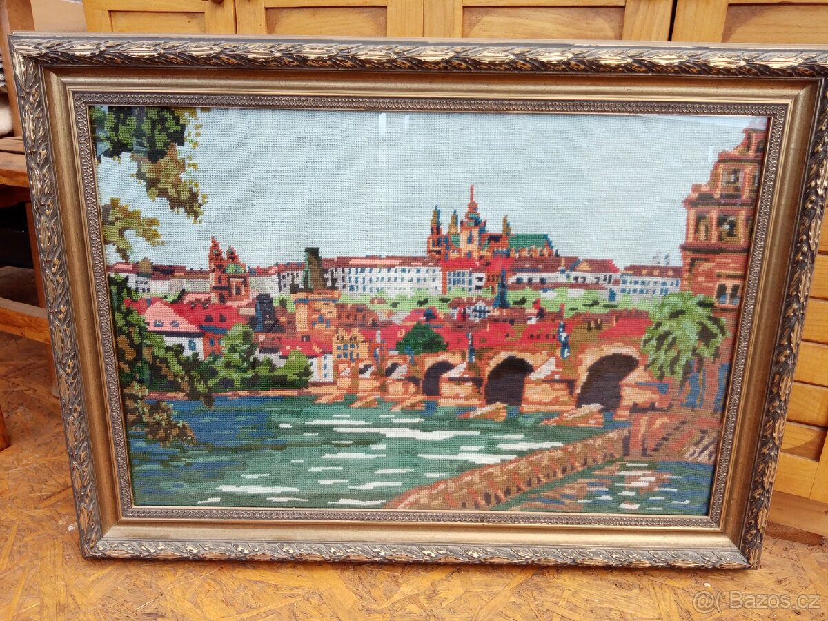 Ručně vyšívaný obraz