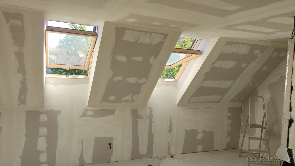 Zednické a sadrokartonařské práce