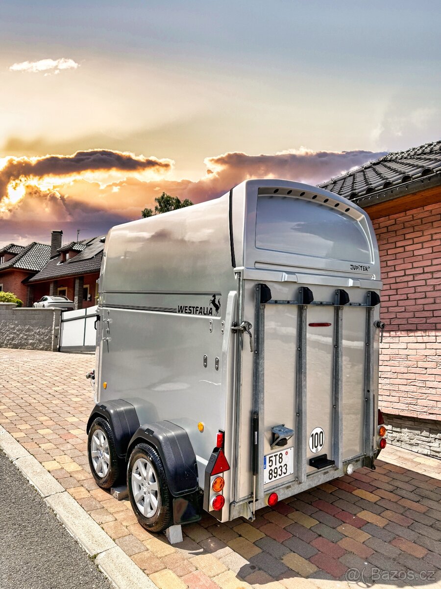 Dohoda možná-  PRODÁM PŘÍVĚS PRO DVA KONĚ WESTFALIA JUPITER