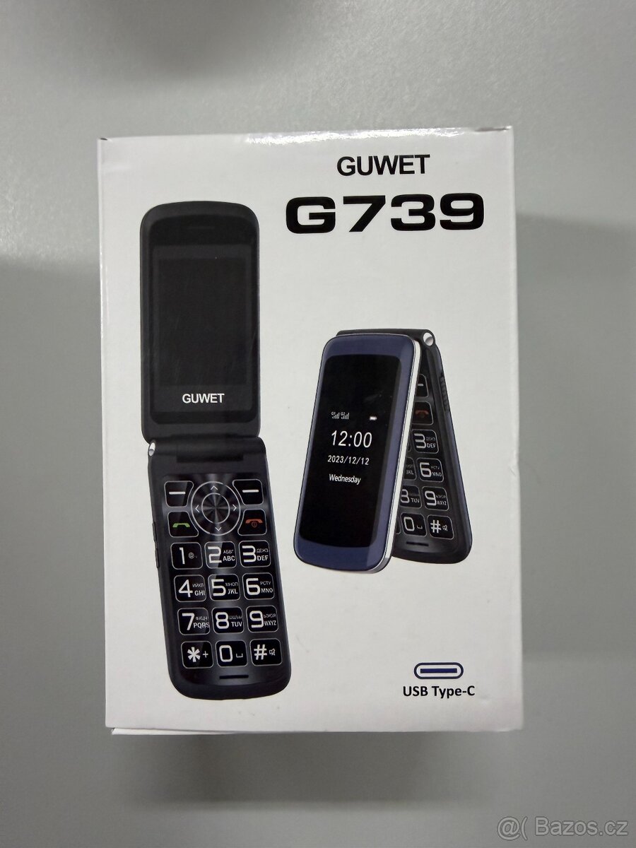 Telefon pro seniory Guwet G739