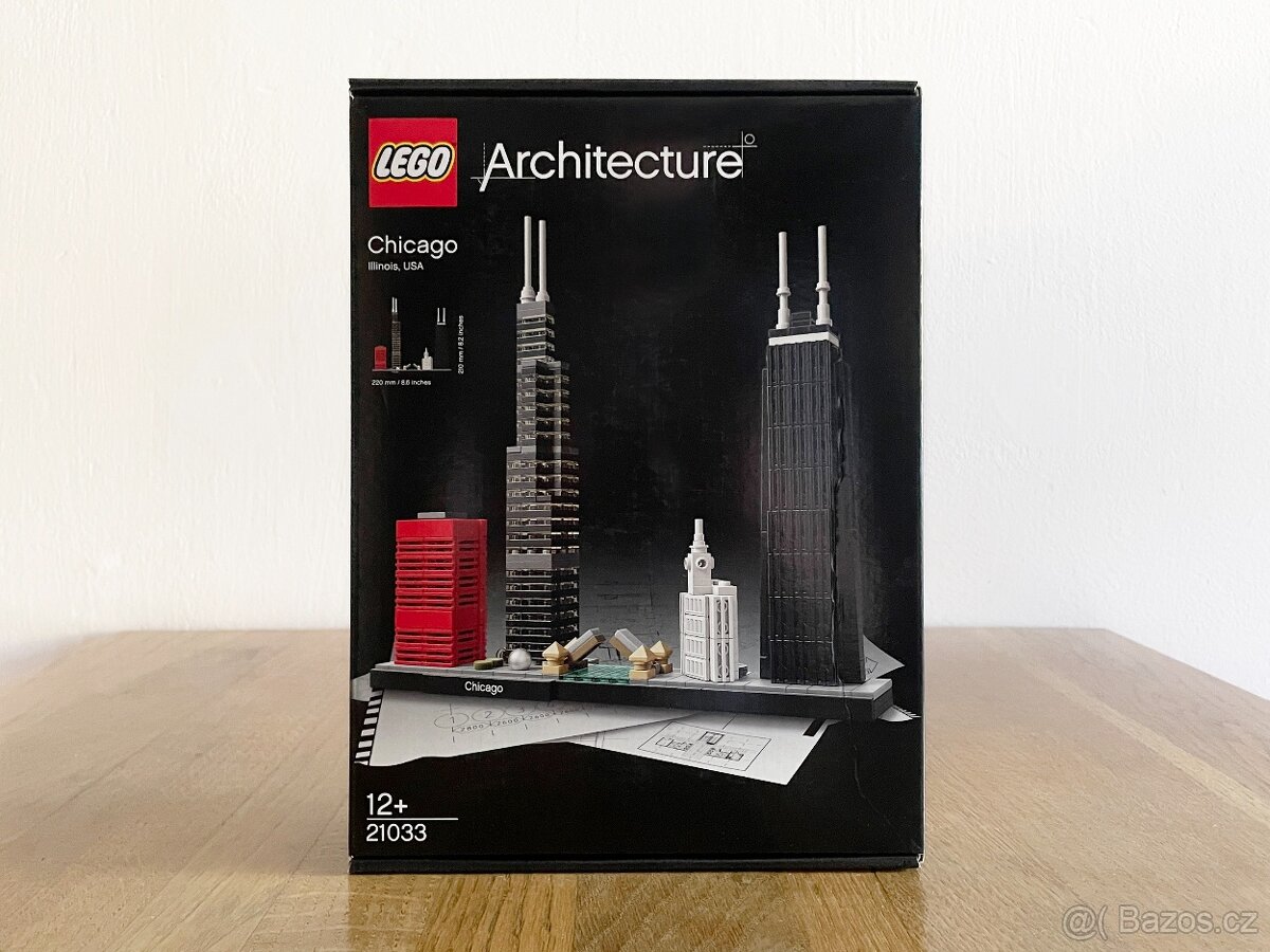 nové Lego Architecture 21033 Chicago
