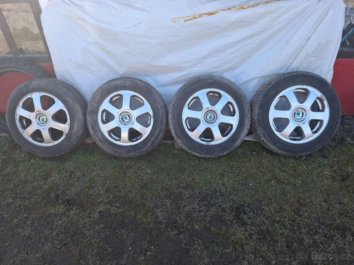 Alu kola škoda 5×100