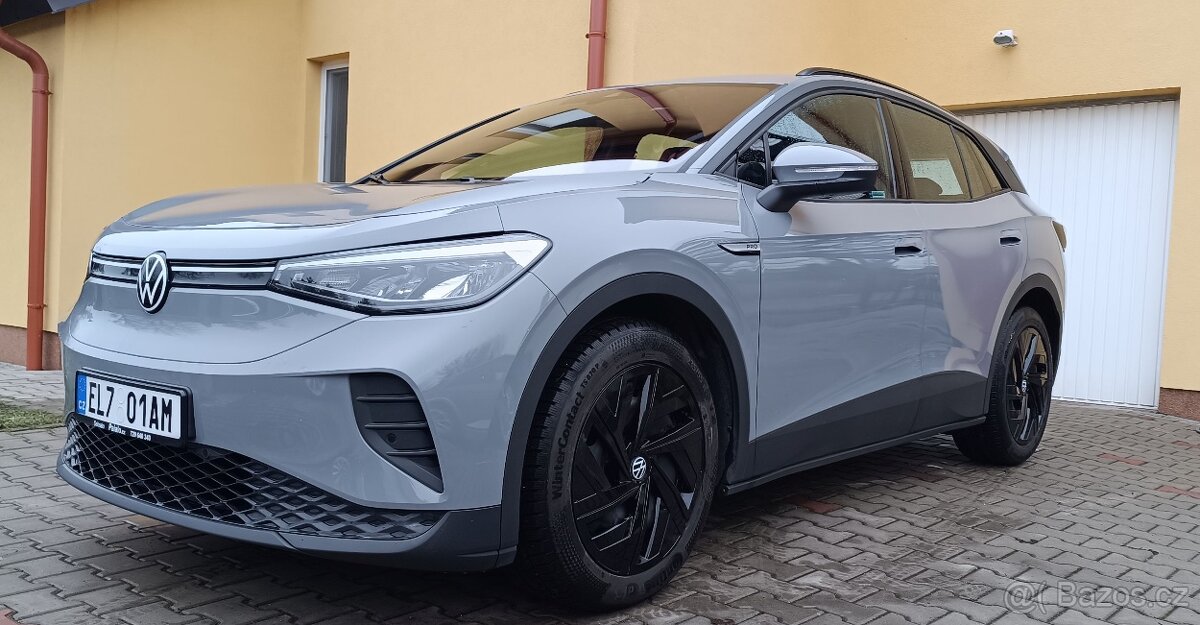 VW ID.4 150 kW 77 kWh původ ČR tep. čerpadlo +DPH