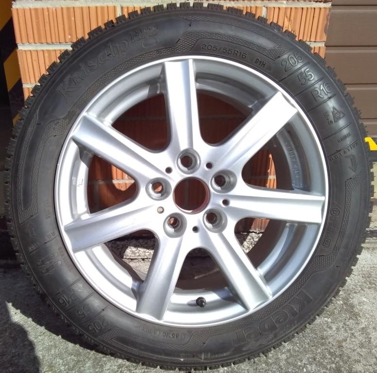 AL.kola 16" zánovní zimní komplety 4x
