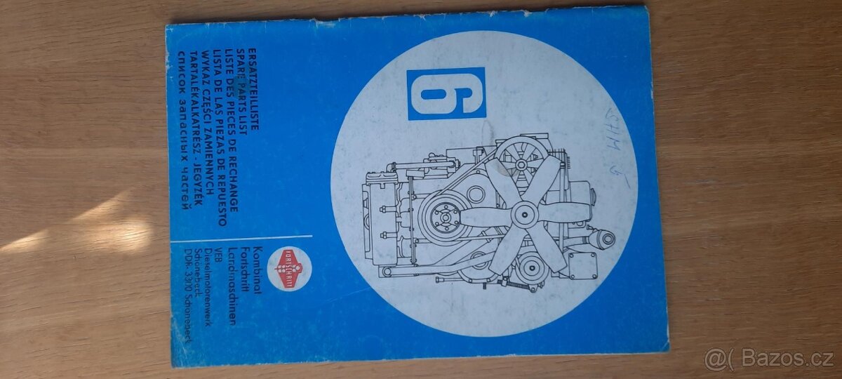 IFA - motor 6VD 14,5/12-2 SRW (1982)