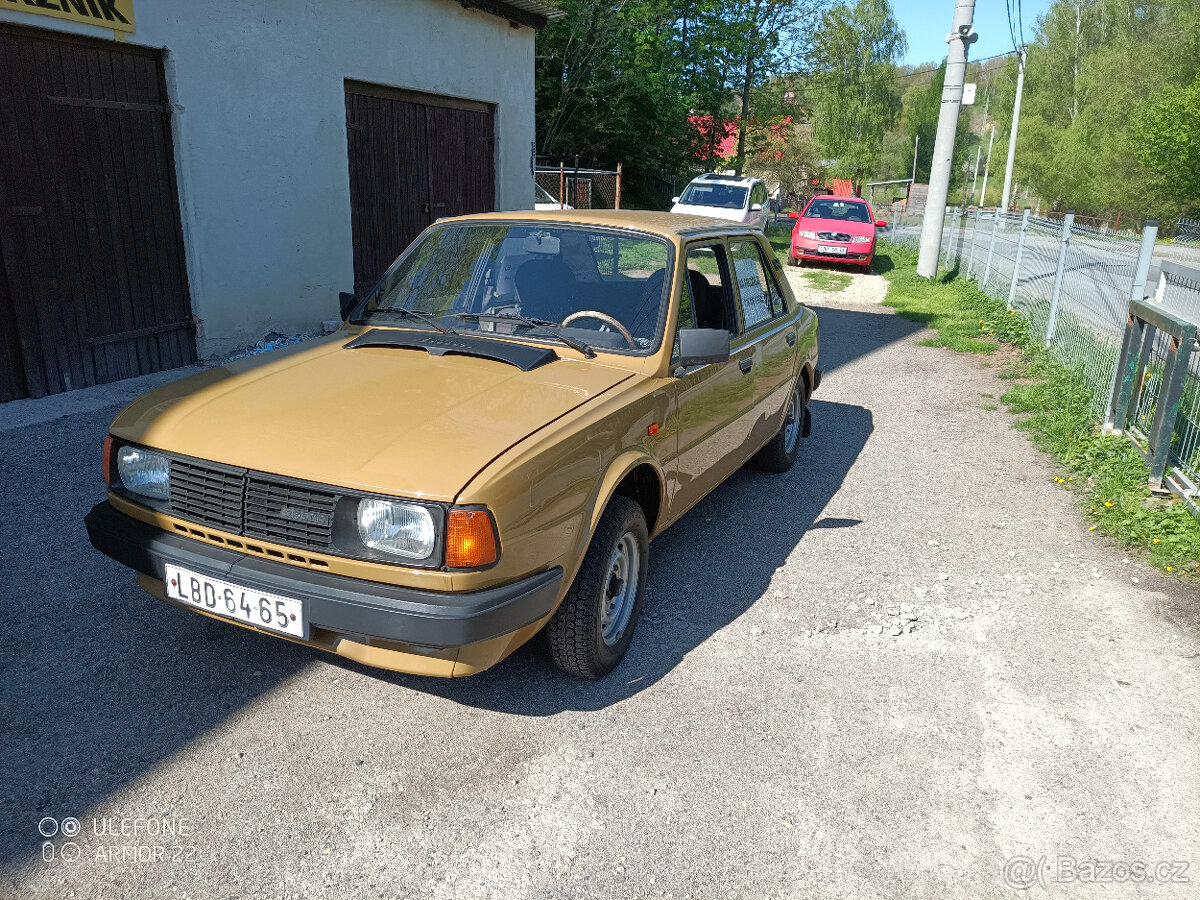Prodám Škoda 105L, rv. 1983. 1xxxx km