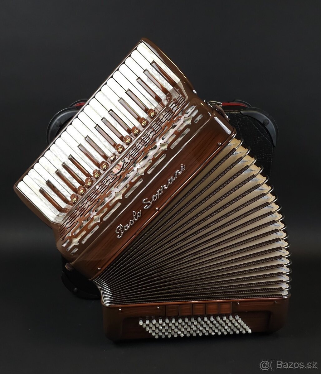 Akordeon / harmonika Paolo Soprani professional, TOOOP