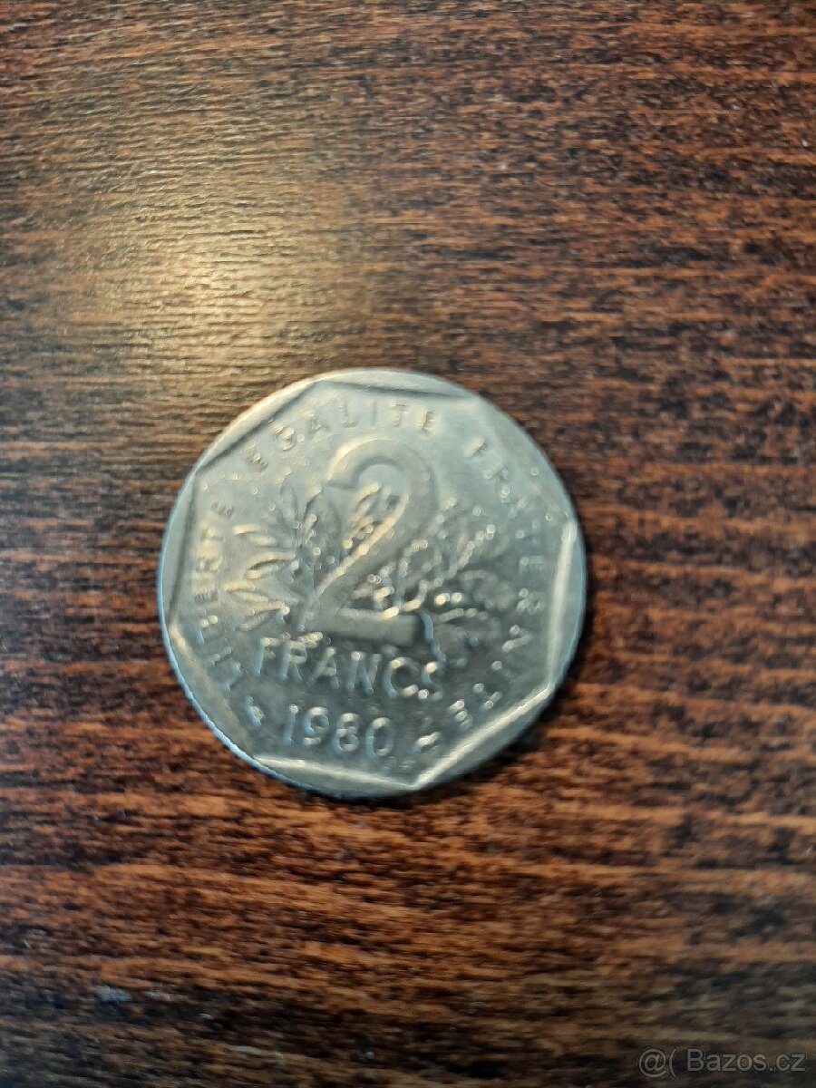 Prodám minci Francie (nálezový stav)