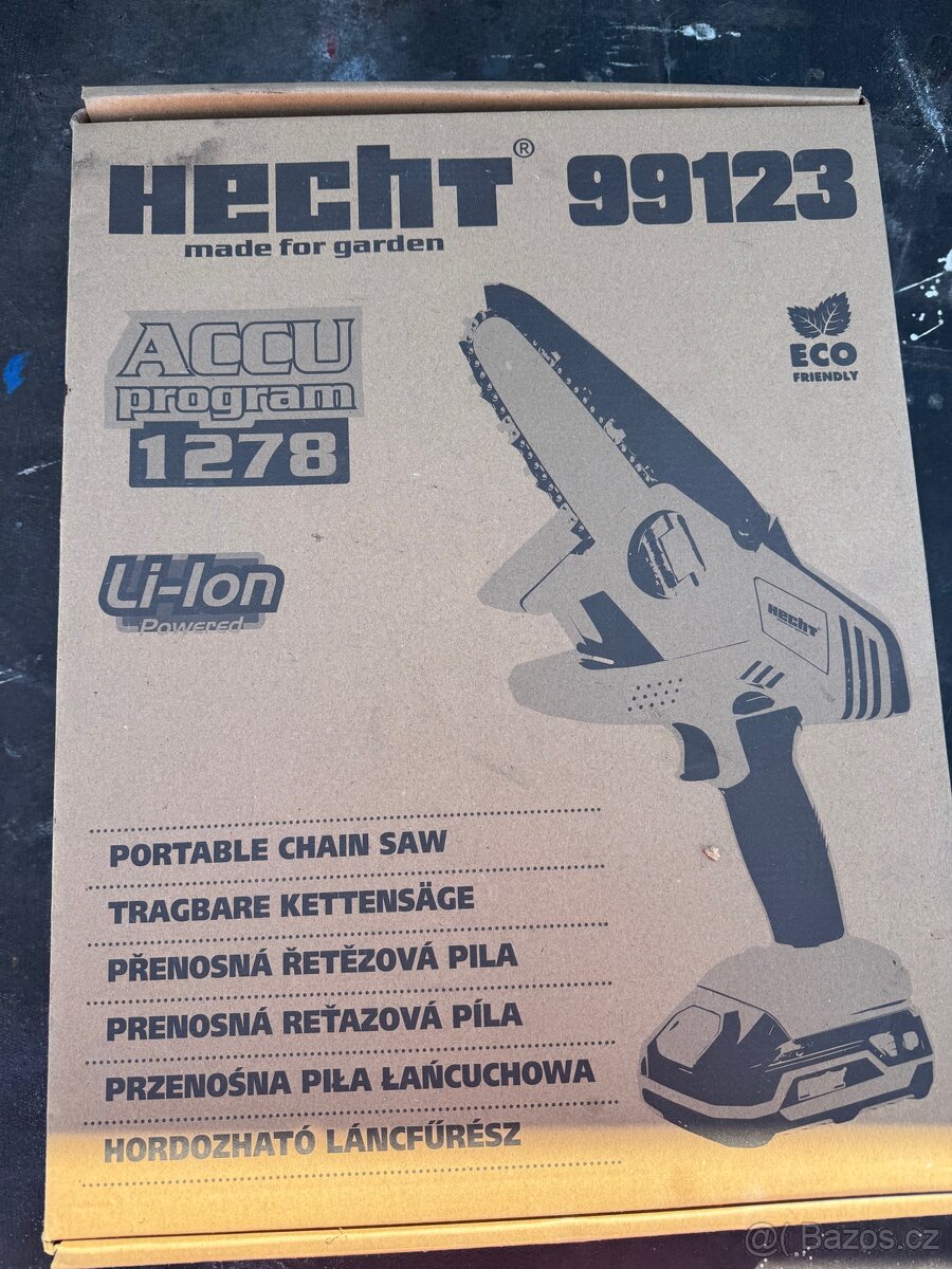 Prodám aku pila Hecht nove