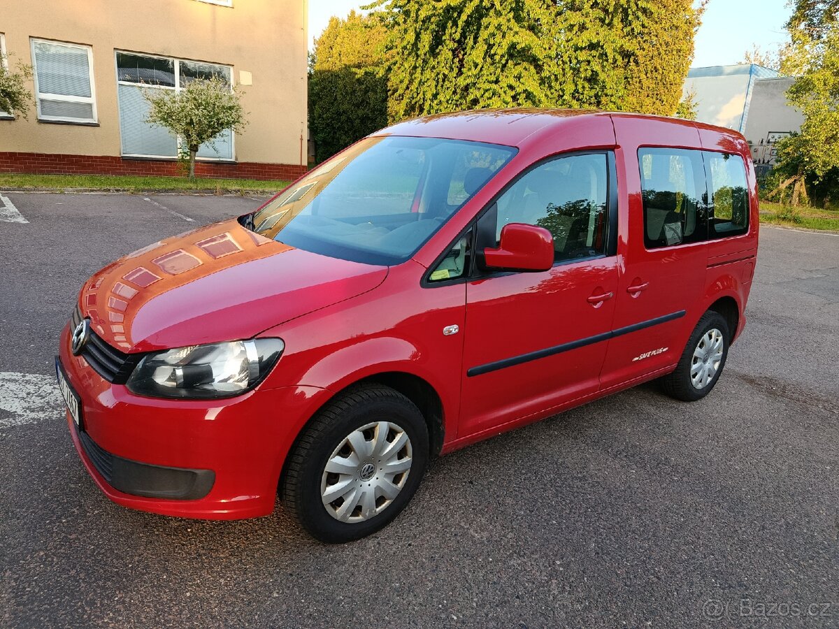 VW Caddy 1.6 TDI 75 kW r.v. 5/2012