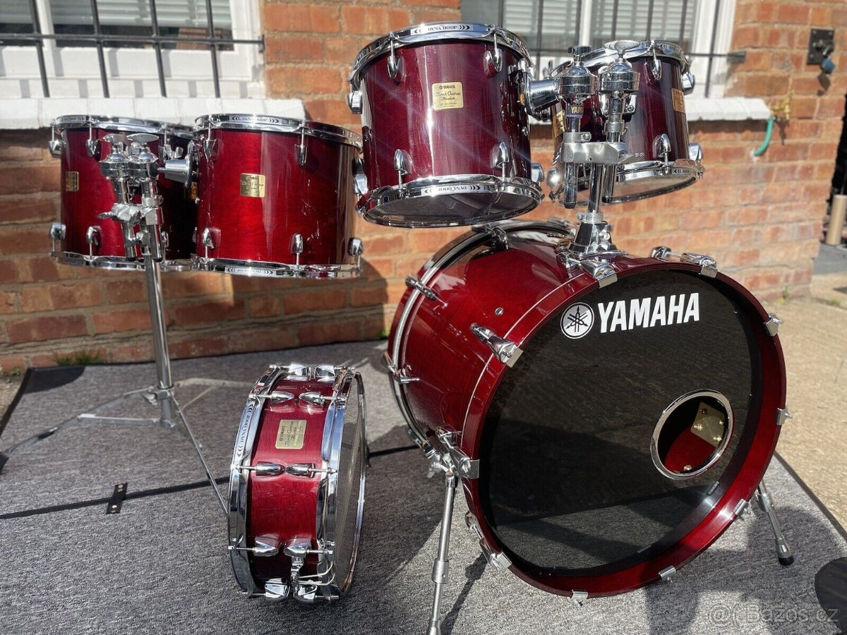 Yamaha Birch Custom Absolute 6dílná bicí sada & Snare, Cherr