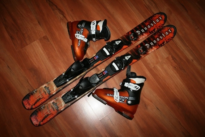 lyže detské Dynastar 100 cm , lyžiarky