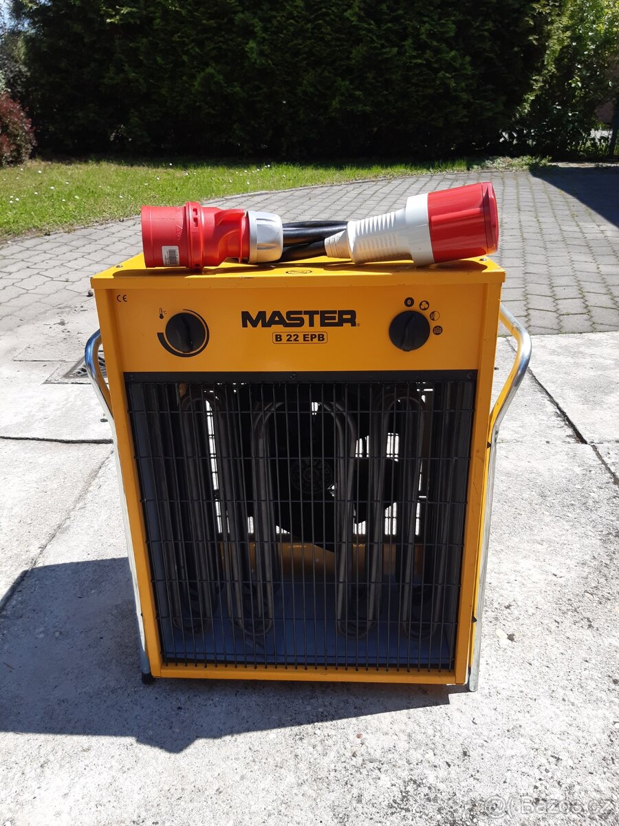 Elektrické topidlo 400V 22kw