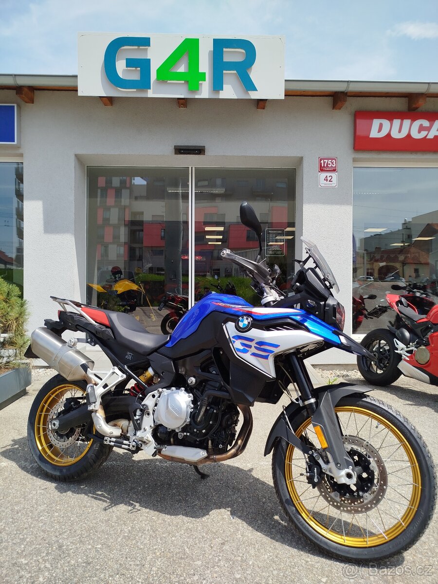 BMW F 850 GS, ČR, 2. MAJITEL, BOHATÁ VÝBAVA, SERVIS