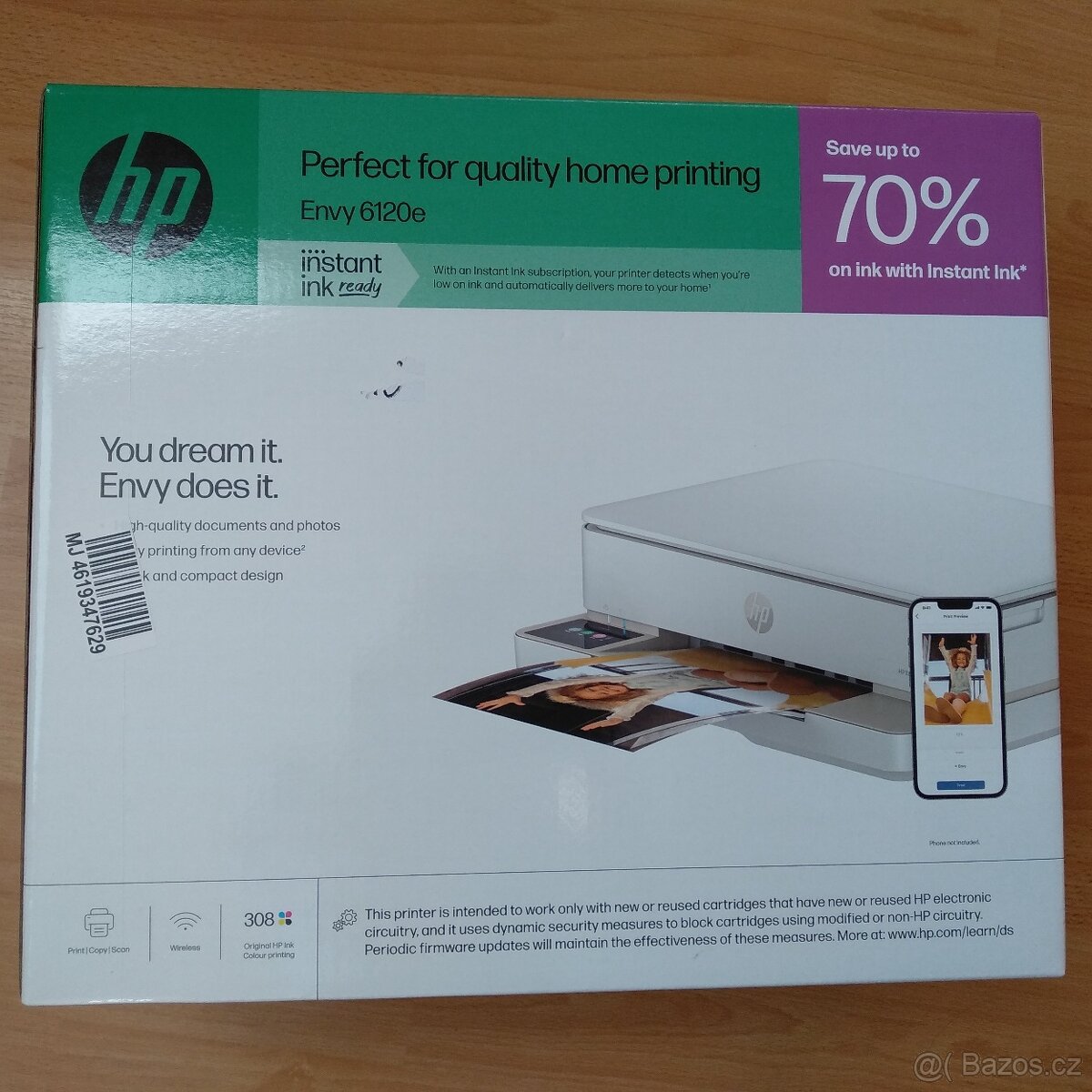 Nová, nerozbalená Multifunkční tiskárna HP Envy 6120e