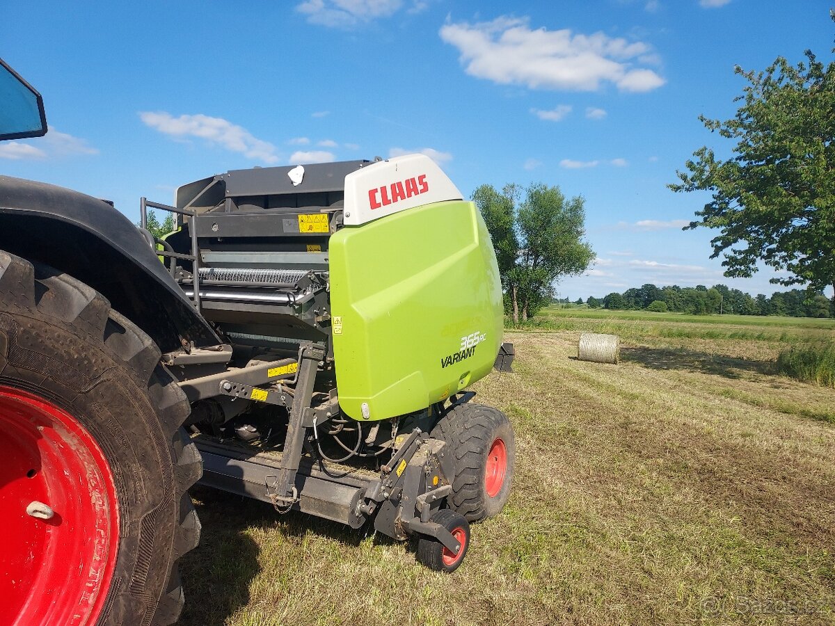 Lis na kulaté balíky Claas Variant krone fortima lely john d