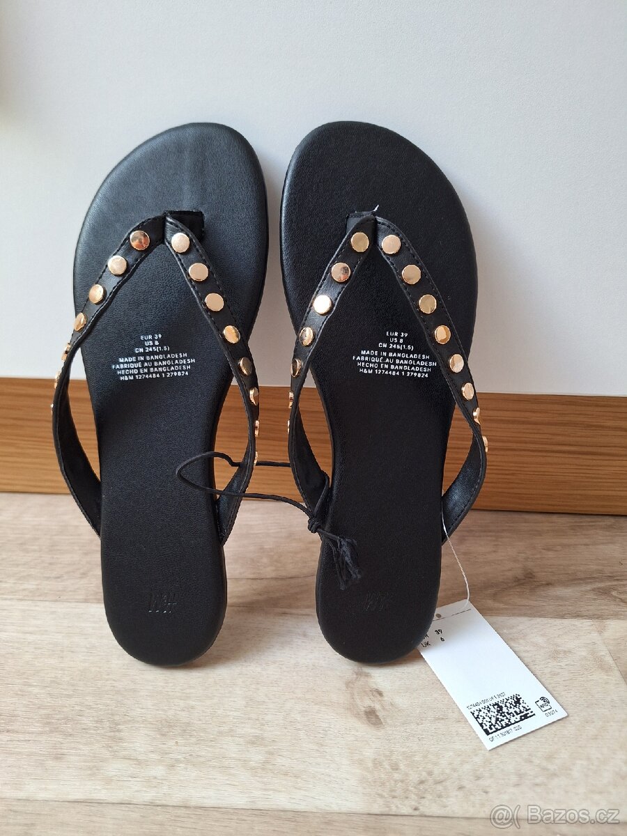 Nové žabky H&M vel. 39