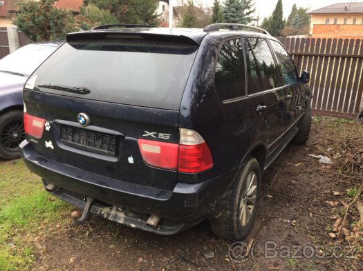 BMW X5 E53 3.0i manual na dily