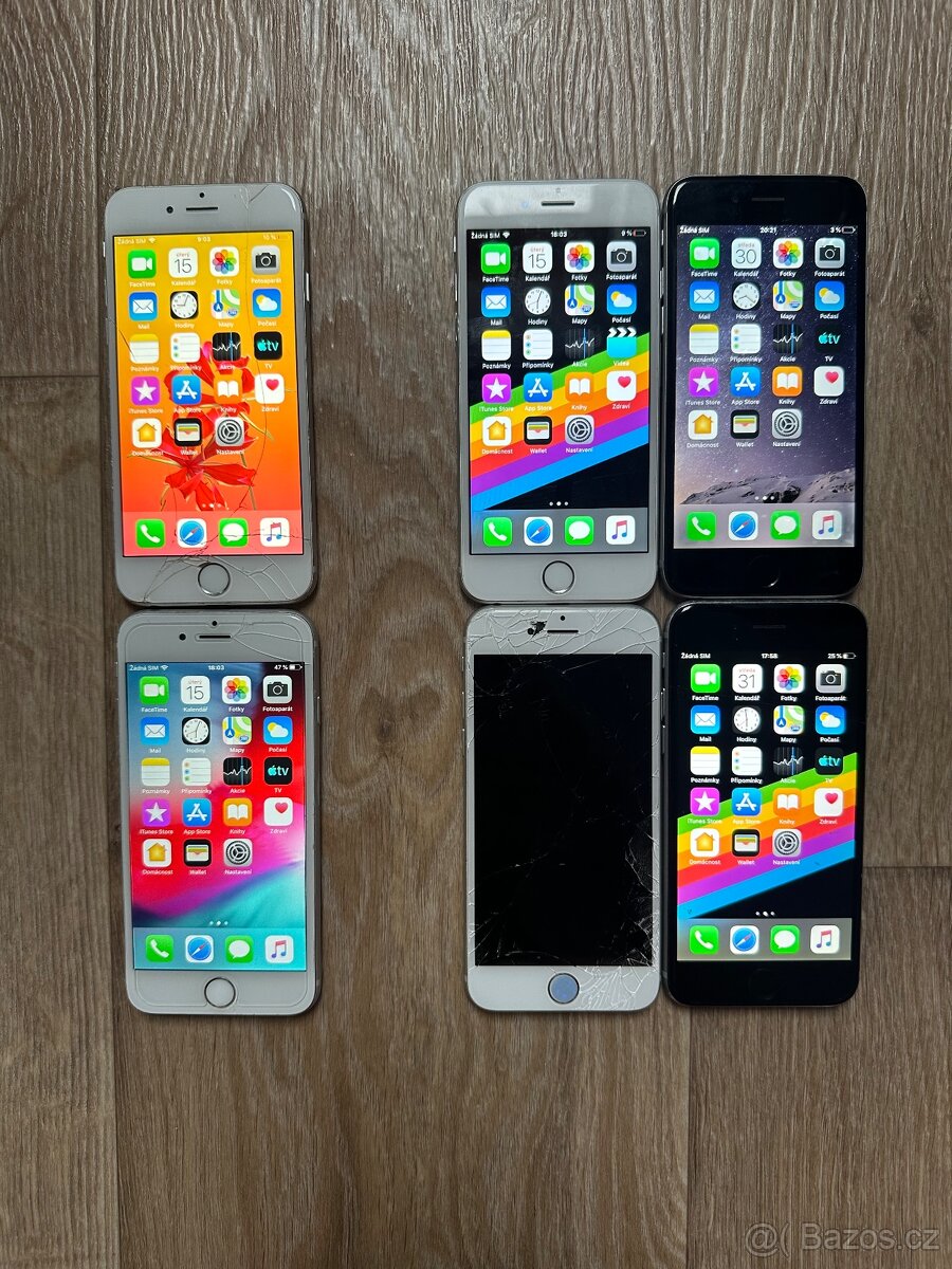 iPhone 6 - více kusů ČTĚTE