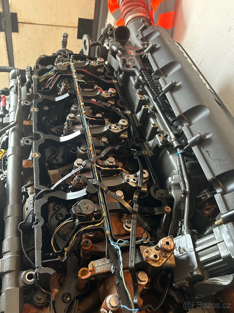 DAF XG 480 - ND turbo, vstřikovače, čerpadlo