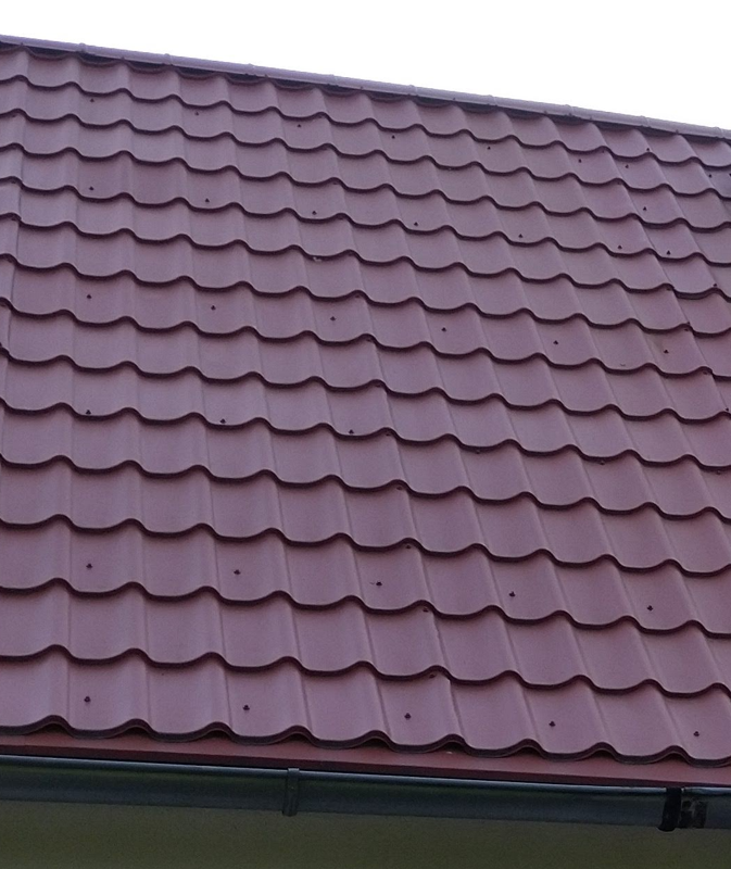 Prodám střešní krytinu - plech taška