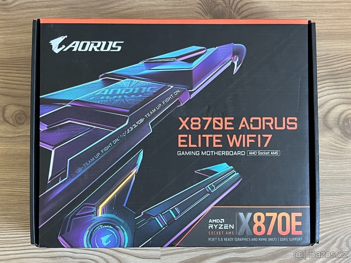 Základní deska GIGABYTE X870E AORUS ELITE WIFI7 - nová