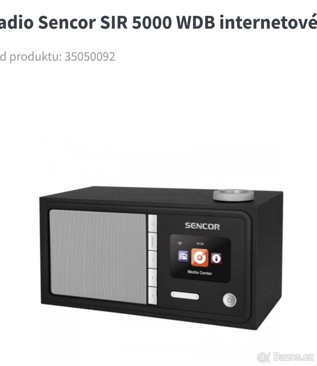 Prodám internetové radio SENCOR