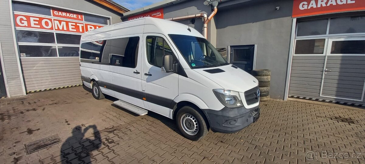 Mercedes-Benz Sprinter 313CDI 9míst Hydrau. plošina -DPH