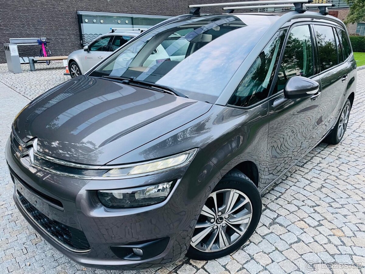 Citroën Grand C4 Picasso 2.0HDi 110KW AUT LED 7 MÍST KAMERA