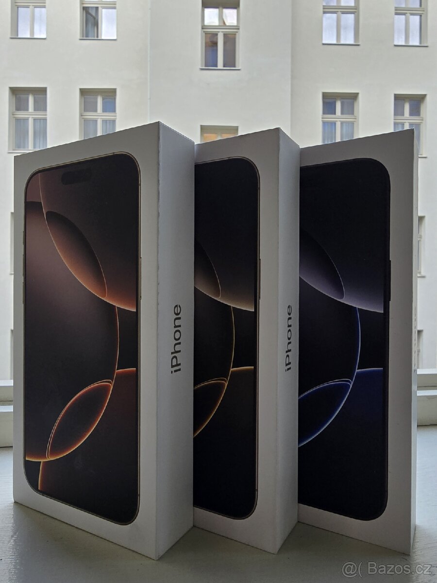 Iphone 16 pro max 256gb Black,Desert