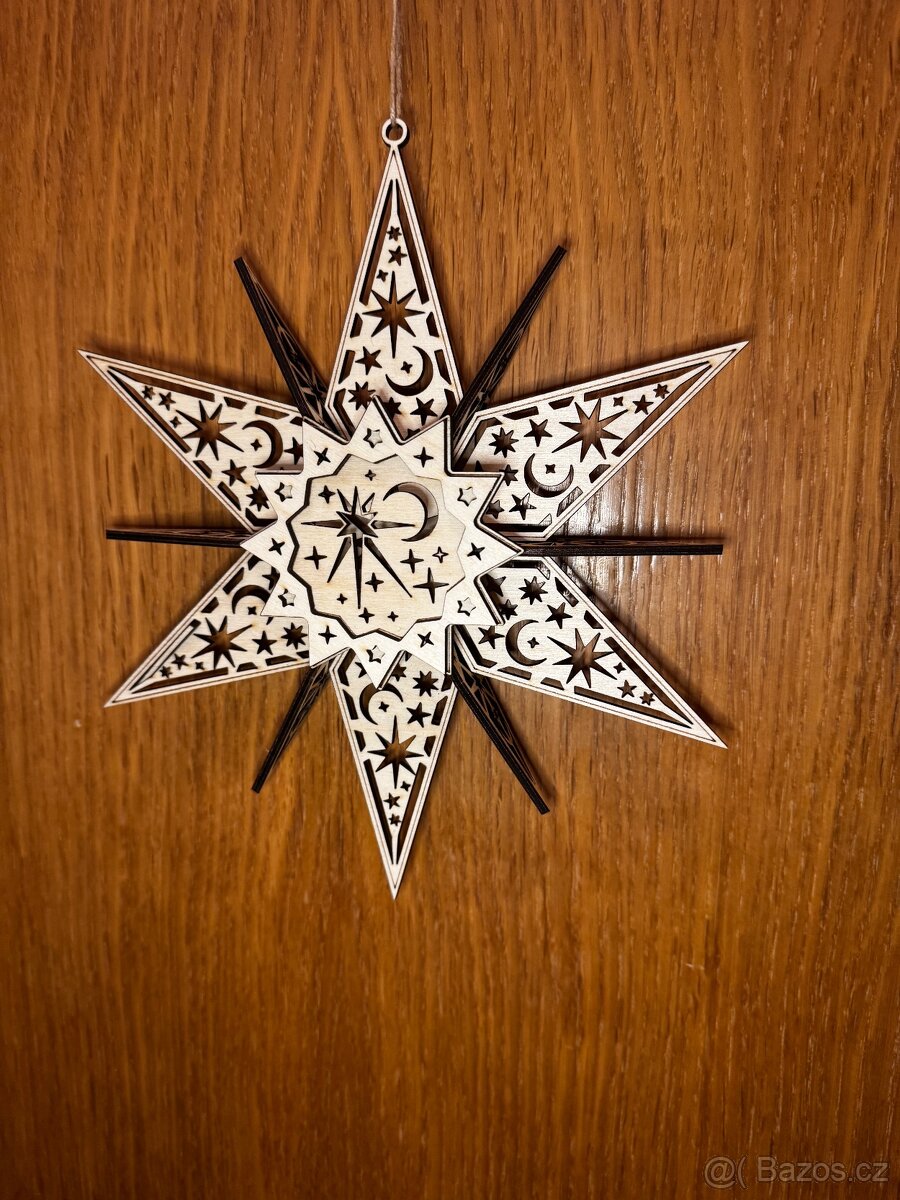 Vánoční dekorace -Hvězda
