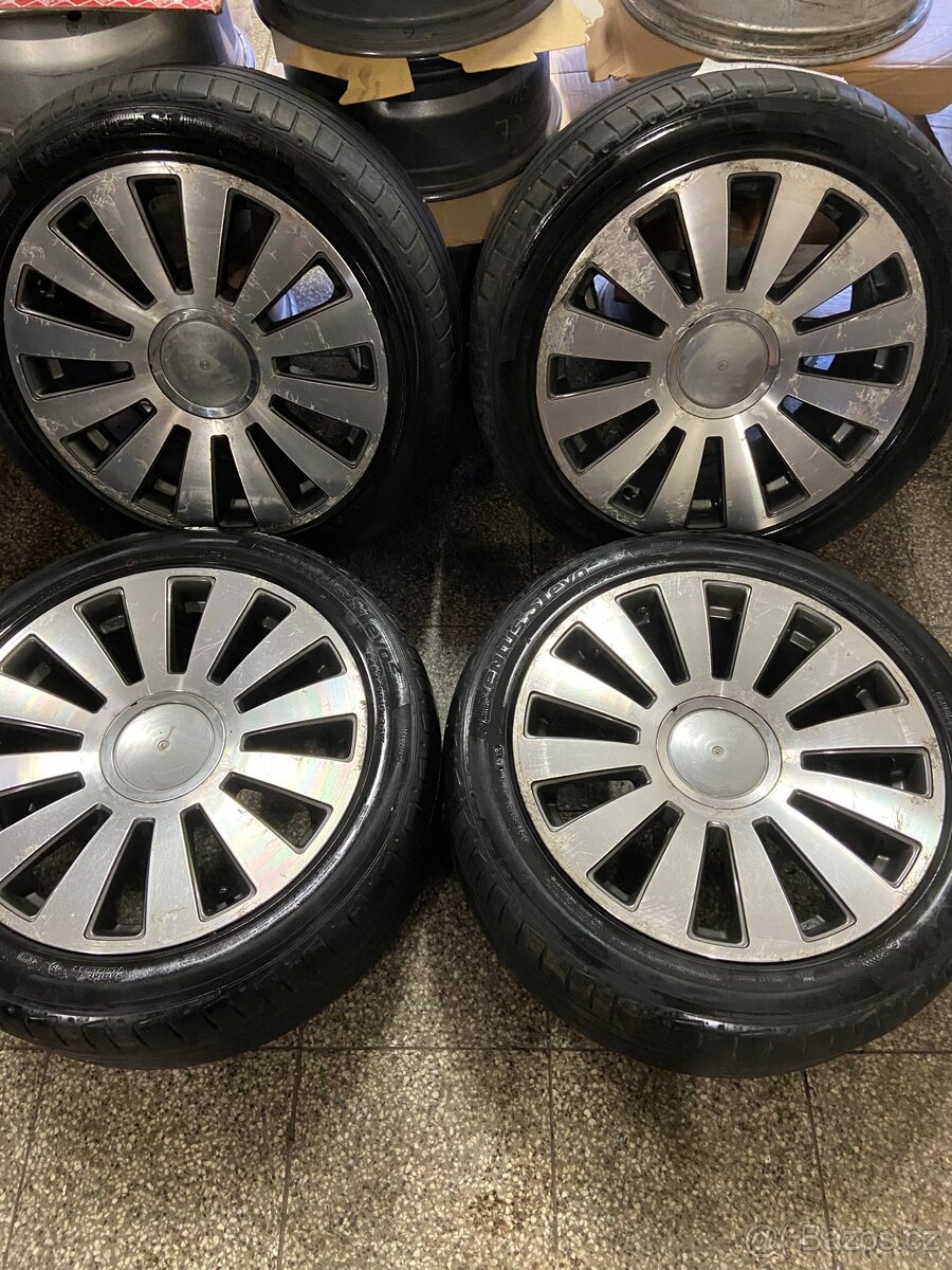 Alu kola 5x100 a 5x112 r18 MAM