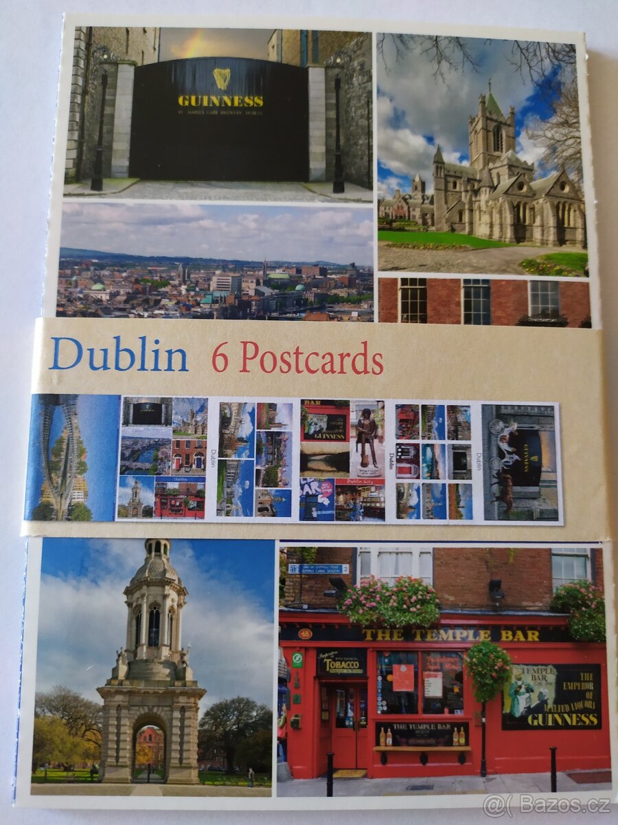 POHLEDNICE DUBLIN 6 ks - LEPORELO