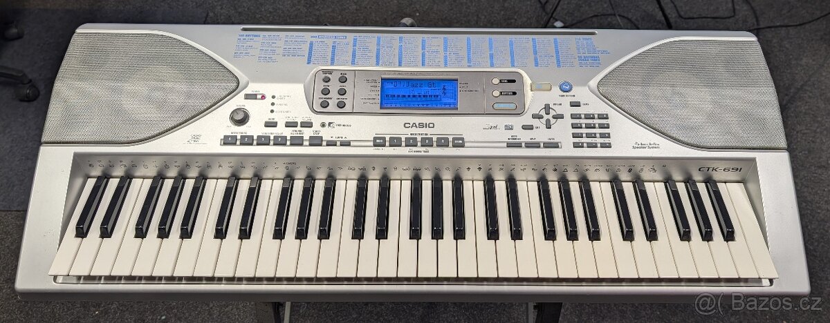 Casio CTK-691 - klávesy