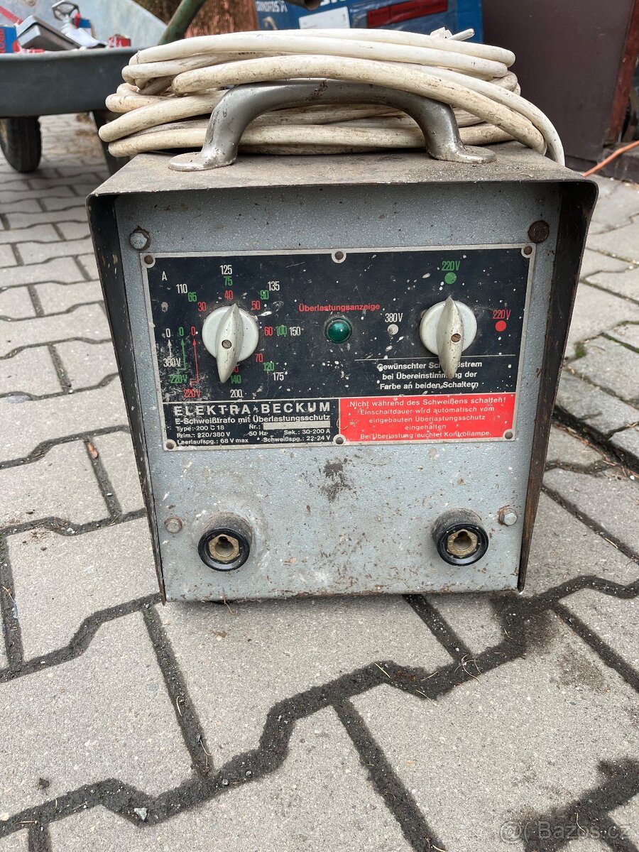 Svářečka na obalené elektrody 380/230V