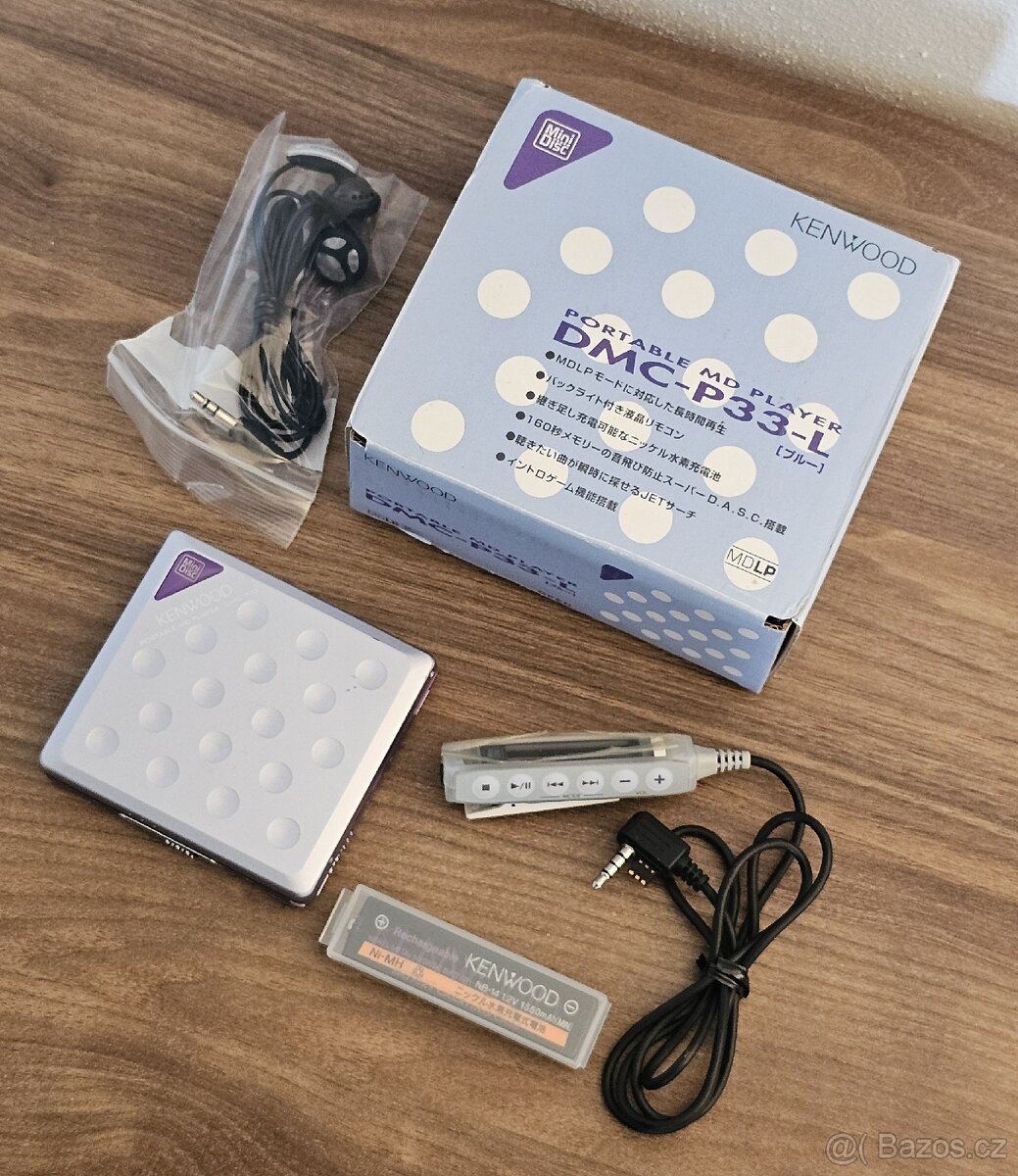 Md minidisc Minidisk walkman Kenwood dmc-p33l