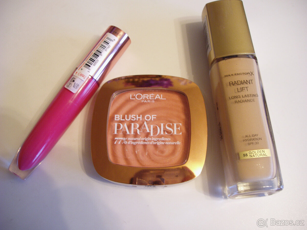 Luxusní nová kosmetika L'Oréal Paris a Max Factor