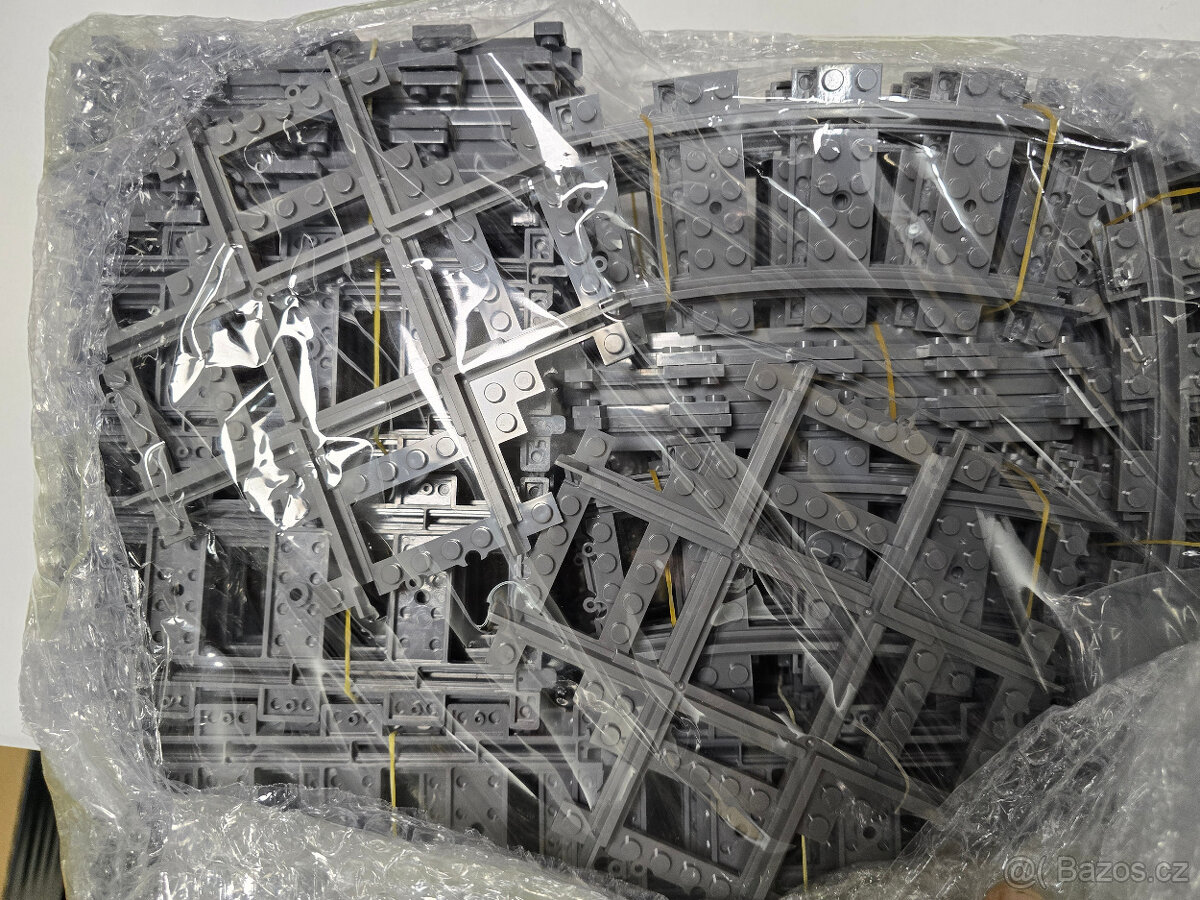 City koleje (náhrada) rovinky, zatáčky, vyhybky 104kusů