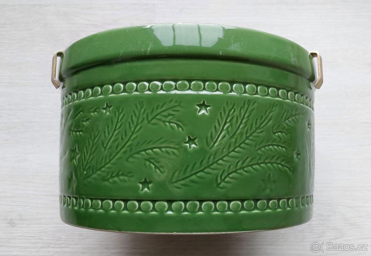 Stojan na vánoční stromek keramický