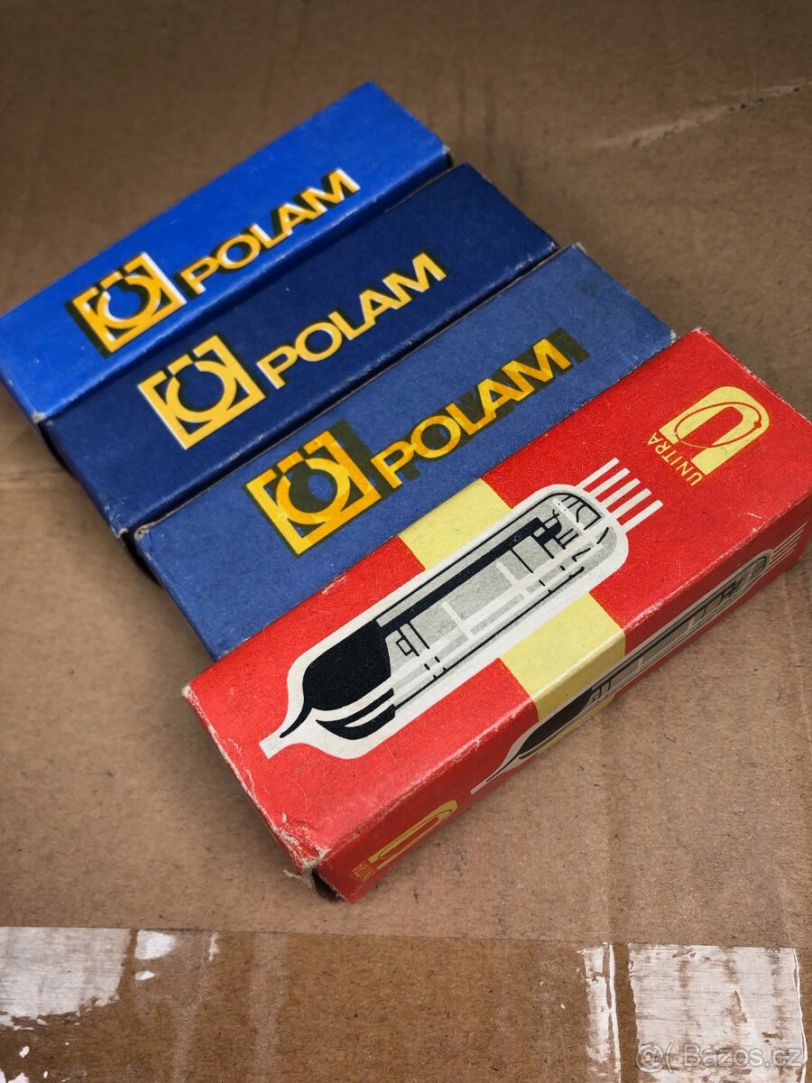 Elektronky, Lampy nepoužité