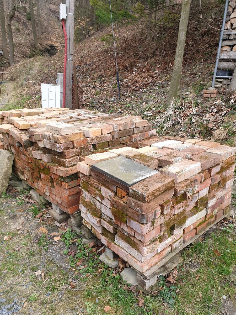 Použité palene stavební cihly