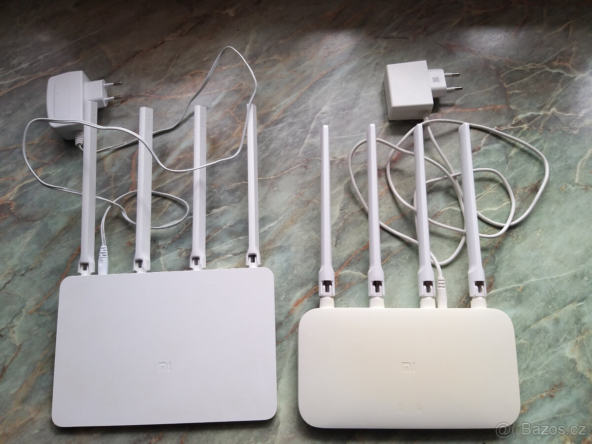 Xiaomi Mi router 3 + Mi router 4A