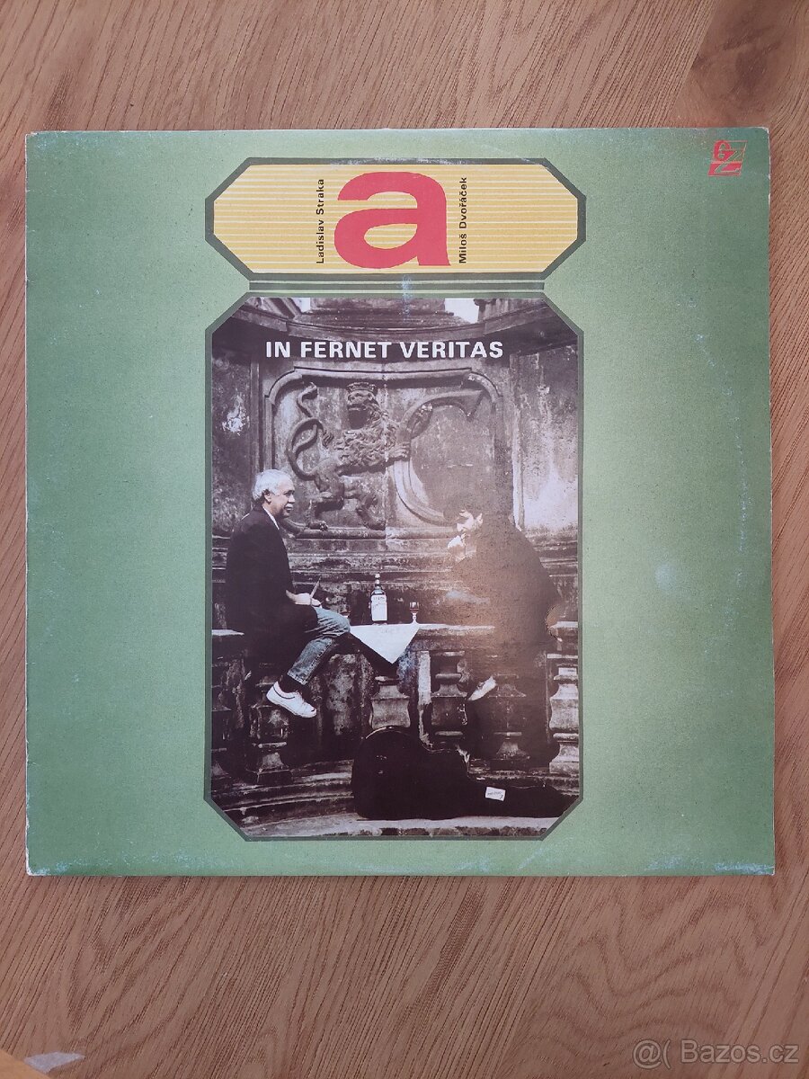 LP - Straka a Dvořáček - In Fernet veritas - Venkow - 1990