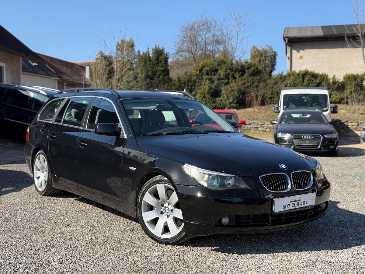 BMW E61 535D 200kw AT6-NAVI-2xKOLA-NOVA STK
